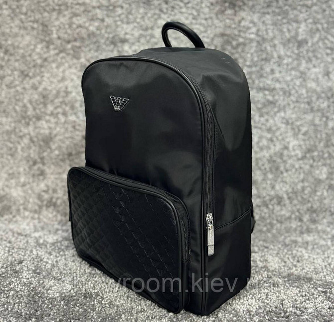 Мужской брендовый рюкзак GA (5155) black Киев - изображение 5