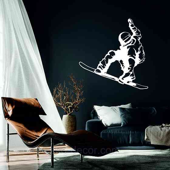 Декоративне настінне Панно «Сноуборд», Декор на стіну Київ