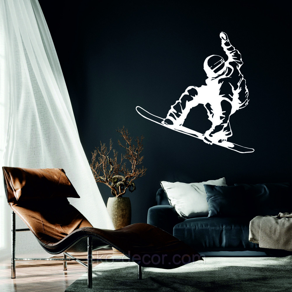 Декоративне настінне Панно «Сноуборд», Декор на стіну Київ - фото 1