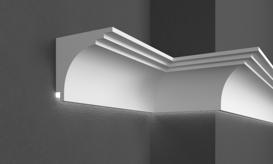 Карниз фасадный Prestige Decor KC 305 led Днепр