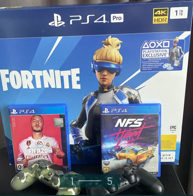 Приставка; SONY PlayStation 4 Pro 1TB Киев - изображение 2