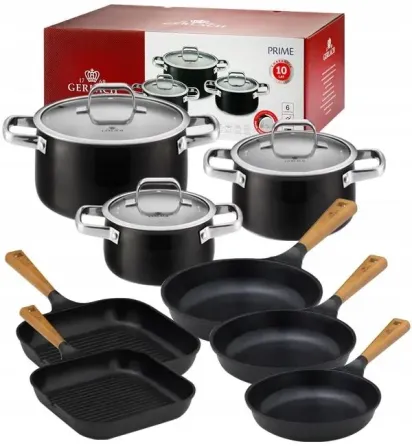 Gerlach Prime Комплект Garnków 6el. + Сковорідка Natur 20 24/28cm (329KP3) Киев