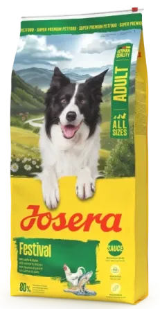 Сухой корм Josera Festival Adult (Йозера Фестивал) с вкусным соусом для требовательных собак 12.5 кг Винница
