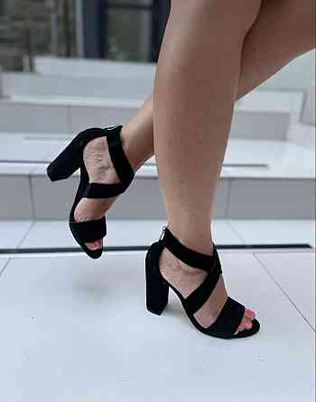 SANTINI Босоніжки жіночі SANTINI 259362-21 чорні (літо, замша натуральна) (3773) 36р.37р.38р. Коломия