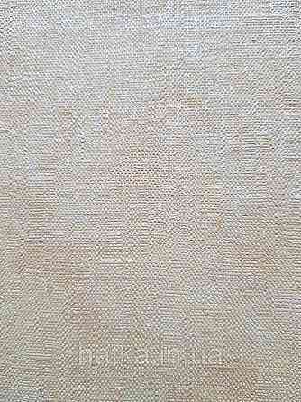 Шпалери вінілові на флізелін гарячого тиснення Marburg Shades однотонні світло бежеві Київ