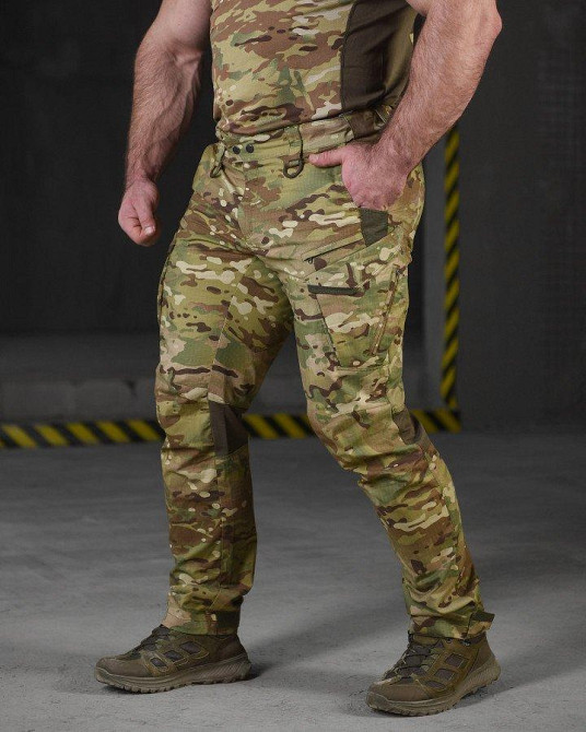 Тактические штаны HUNTER мультикам ВТ4997 Одесса - изображение 1