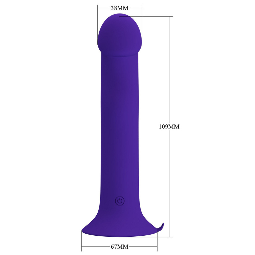Вібратор PRETTY LOVE Murray - Youth, 12 pulse wave settings 12 vibration functions Suction base Sex Aura Київ - фото 7