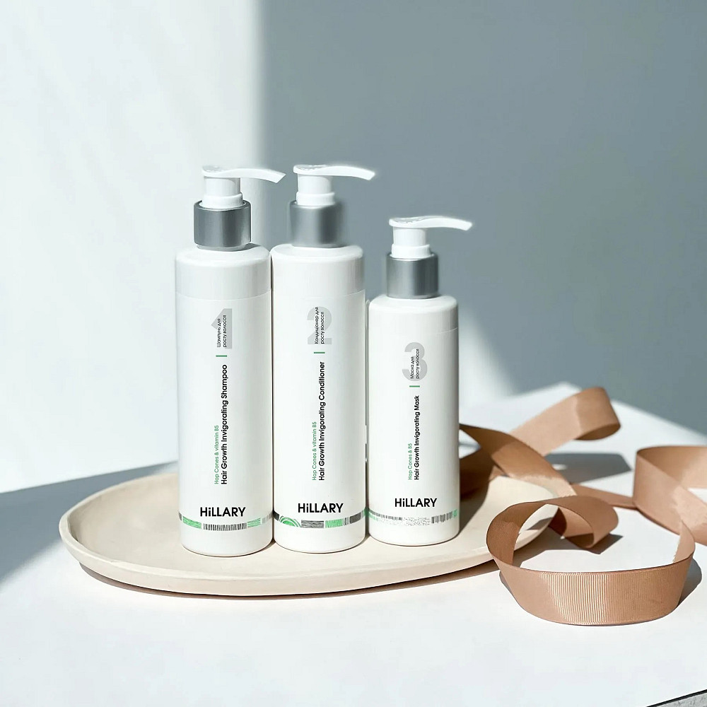 Комплекс для росту волосся Hop Cones & B5 Hair Growth Invigorating Hillary Київ - фото 5