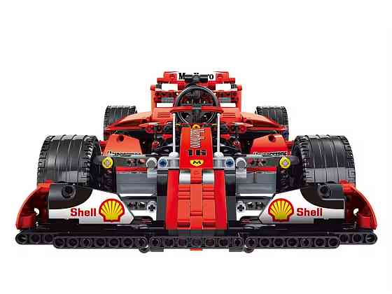 Конструктор детский.Болид спортивная машина Формула-1 на 1152 детали,красный Каменец-Подольский