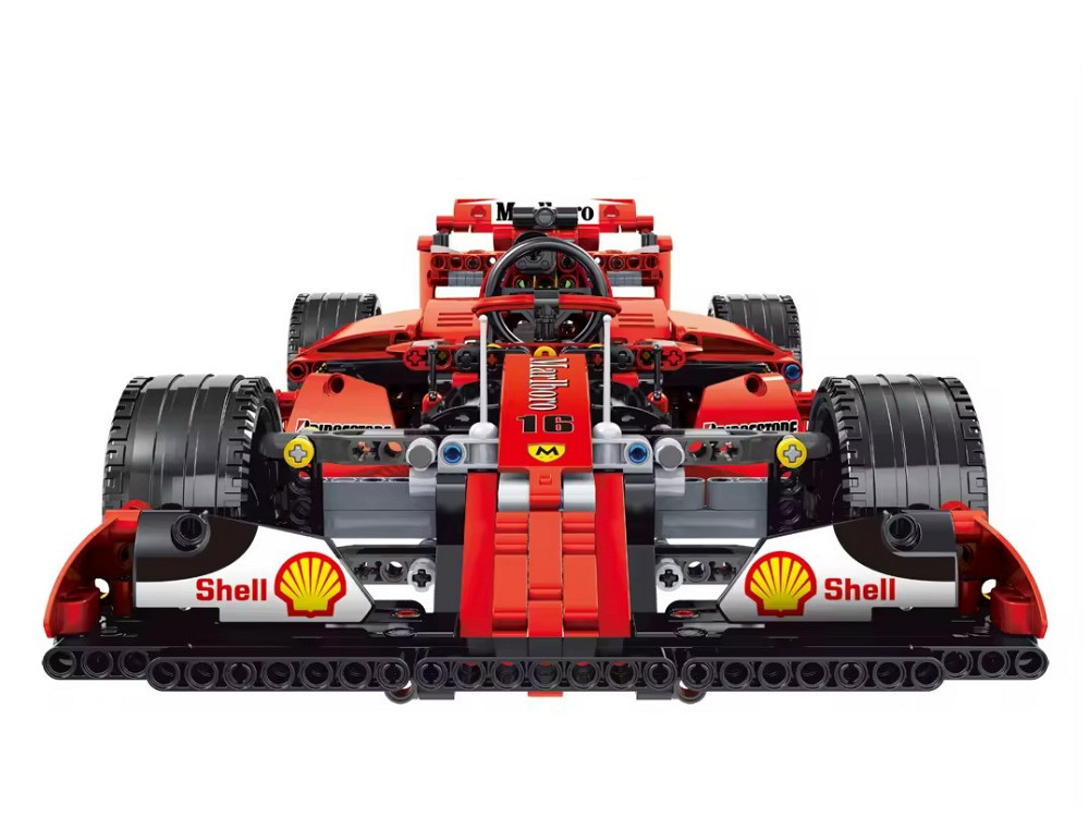 Конструктор детский.Болид спортивная машина Формула-1 на 1152 детали,красный Каменец-Подольский - изображение 4