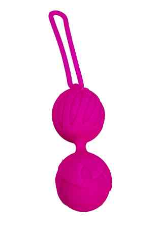 Вагинальные шарики гейши Adrien Lastic, цвет фуксия, S Sex Aura Киев