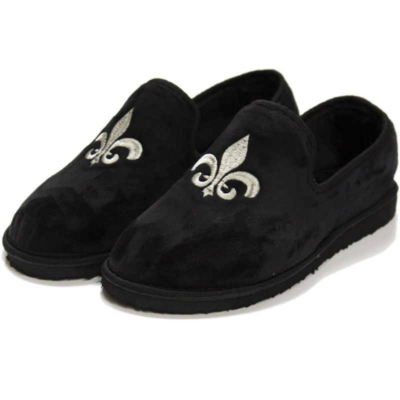 Капці із задником чоловічі домашні туфлі тапки чорні "Біла лілія" Одеса - фото 11