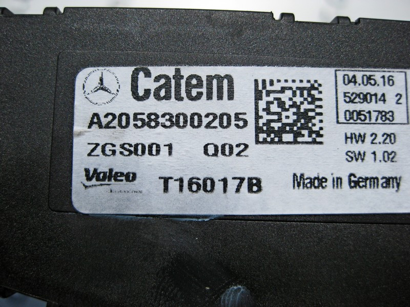 Mercedes-Benz  A2058300205 Додатковий електропідігрівач - тен у корпусі пічки C-Class W205 E-Class C238 GLC X2553 C253 CLS C257 Одеса - фото 3