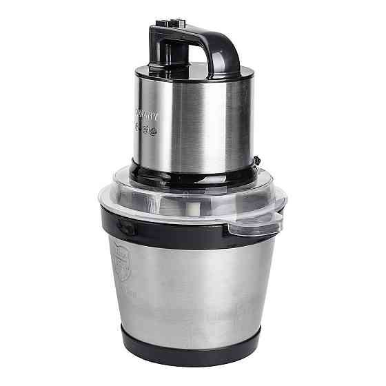 Чопер подрібнювач з чашею 3,5 літри м'ясорізка 4 леза нержавіюча сталь м'ясорубка Sokany SK-7028 Коломыя