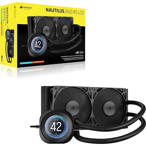 Система водяного охолодження Corsair Nautilus 240 RS LCD (CW-9061031-WW) ( 16018 ) Харьков