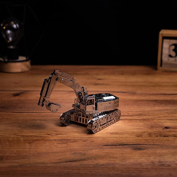 Колекційна модель-конструктор Metal Time Tireless Digger Екскаватор механічний (MT043) Харків - фото 2