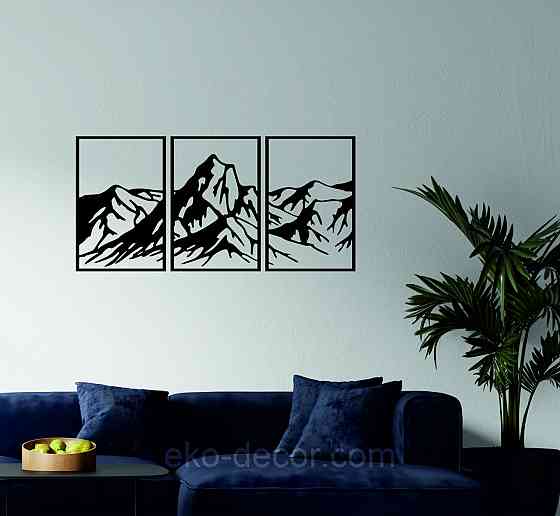 Декоративне настінне Панно «Гори», Декор на стіну Київ