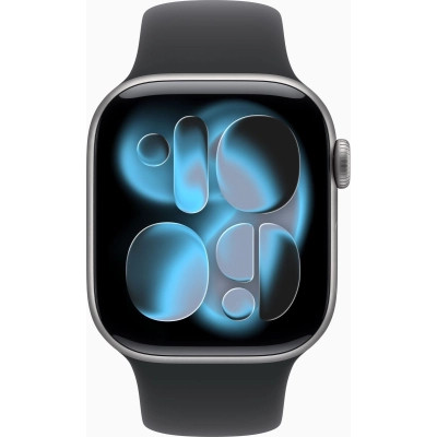 Смарт-годинник Apple Watch Series 11 GPS 42mm Space Grey Aluminium Case with Black Sport Band - M/L (MEQX4RK/A) Вінниця - фото 2