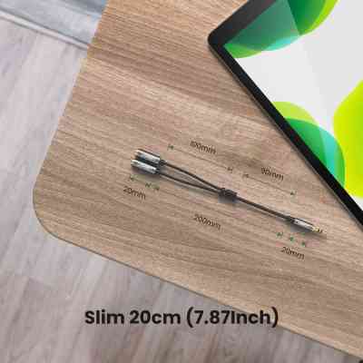 Кабель мультимедийный 3.5mm M to 2x3.5mm F 0.2m AV123 black Ugreen (10532) Винница