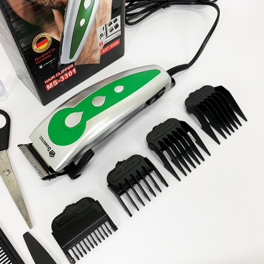 Практичная машинка для стрижки волос Domotec, Сетевая машинка для стрижки головы Триммер висков HM-80 Львов - изображение 2
