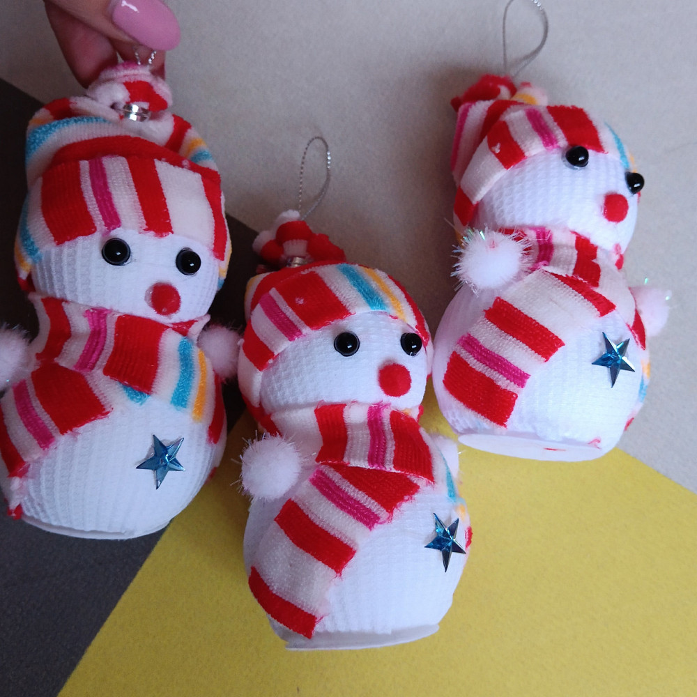 Елочное украшение снеговик Киев - изображение 1