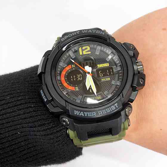 Простые электронные часы наручные мужские, Хорошие наручные часы мужские Противоударные PO-31 Львов