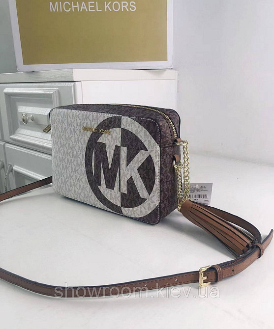 Сумка женская MK Jet Set (212) brown Киев - изображение 2