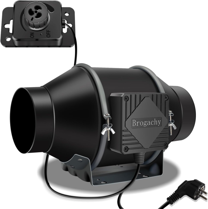 Канальний вентилятор Brogachy FA-150-M-S Луцк - изображение 1