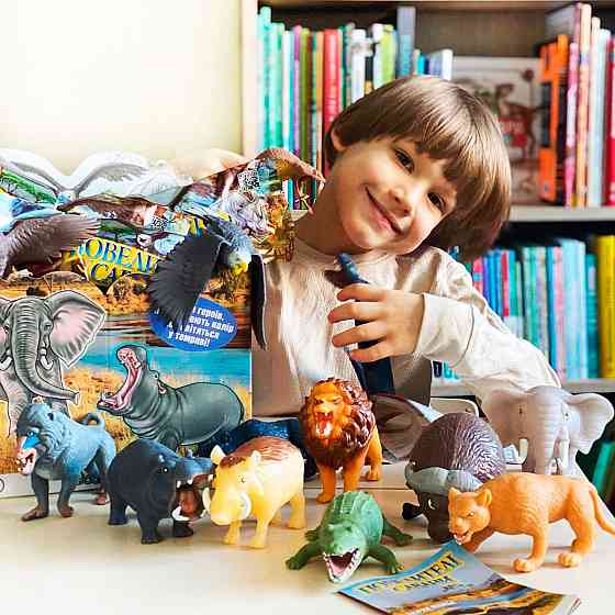 Стретч-іграшка у вигляді тварини – Повелителі савани Дніпро