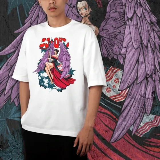 Футболка чоловіча з  принтом Ван Пис Ніко Робін 2 Розмір 48 Anime0179 Дніпро