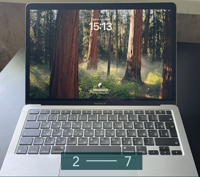 Ноутбук MacBook Air M1 8/256Gb. 2021 Київ - фото 6