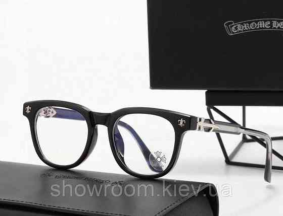 Чоловіча брендова оправа Chrome Hearts 6235 silver Київ