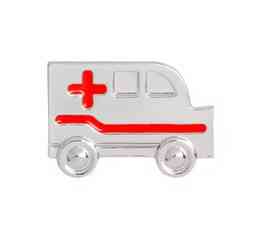 Брошь для доктора Скорая помощь серебристая Киев
