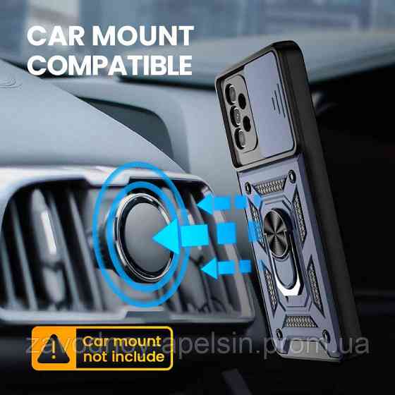 Samsung A03 A035 Чохол протиударний Захист камери (шторка + кільце) Одеса