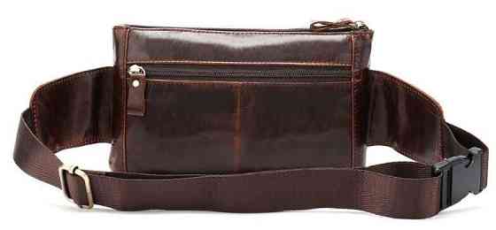 Поясна cумка чоловіча Коричнева (Vintage) Київ