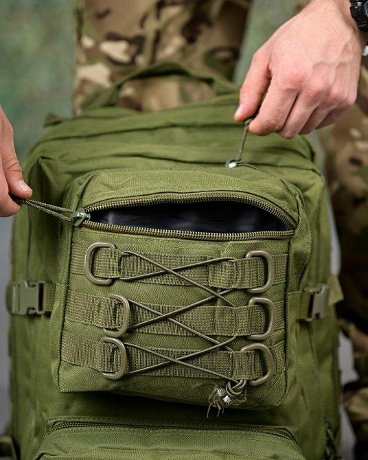 Тактический штурмовой рюкзак ТХЕ 35л  олива РП7328 Одесса - изображение 5