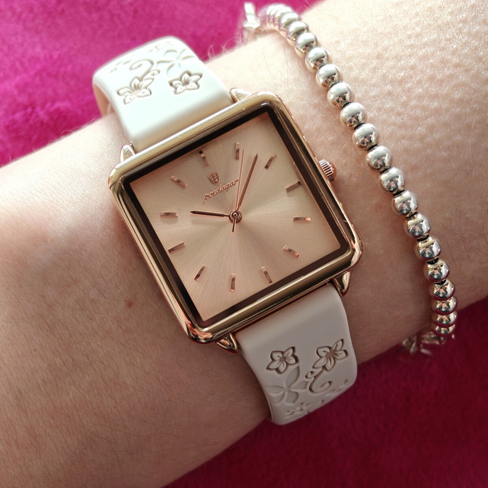 Годинник жіночий наручний Poedagar Annet Beige (2 ремінці) Київ - фото 7