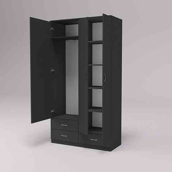 Прихожая ГКШ-8, Антрацит, 1120/480/2100 Львов