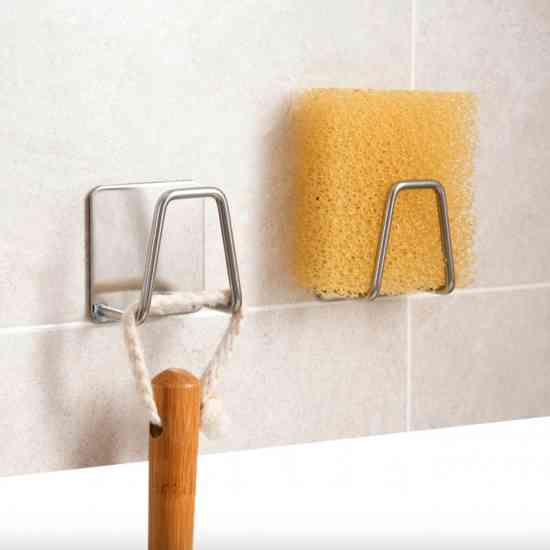 Набор из 2-х держателей для кухонной губки и мелочей металические Винница