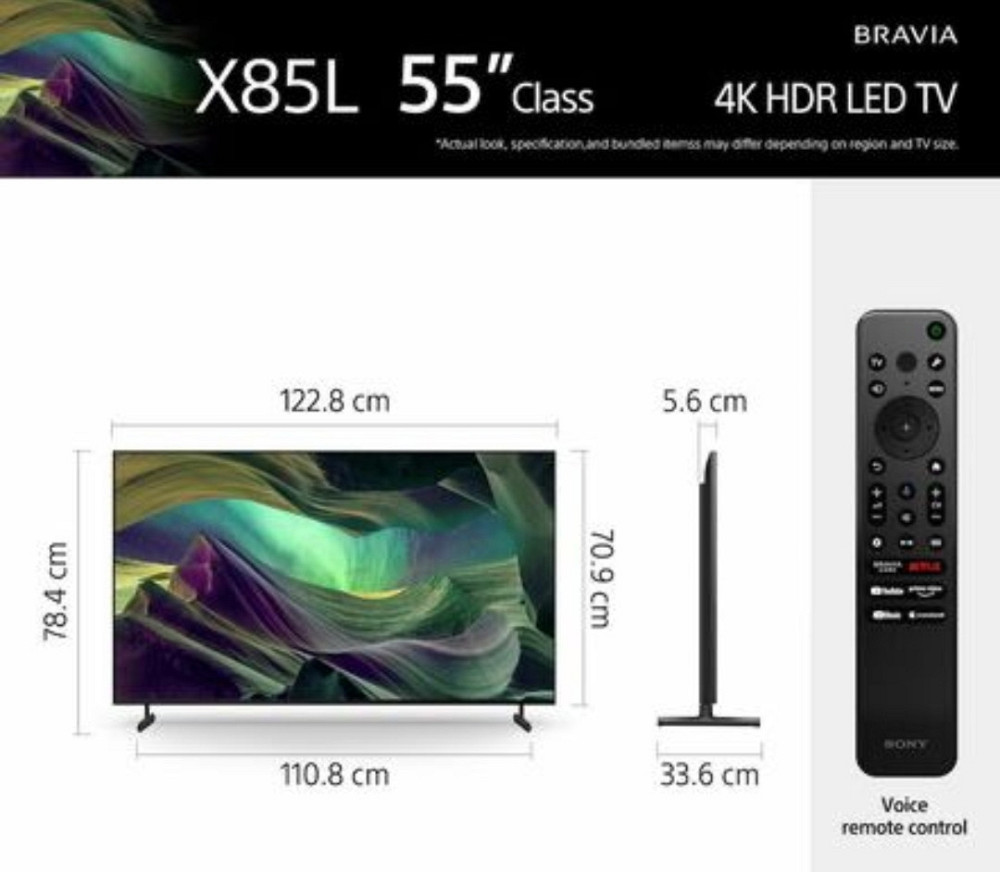 Телевізор: Sony KD-55X85L Харків - фото 4