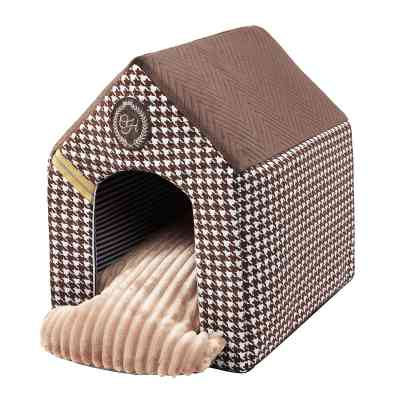 Домик для животных Chloe's Home Positano M коричневый (CLH4593) Винница