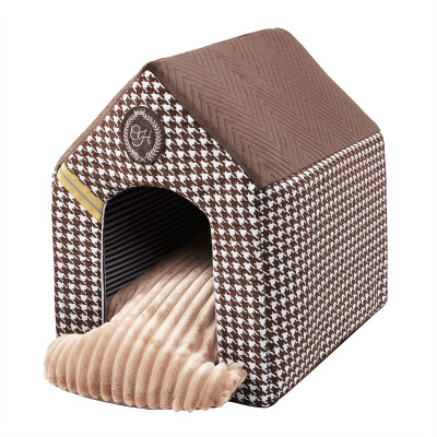 Будиночок для тварин Chloe's Home Positano M коричневий (CLH4593) Вінниця - фото 1