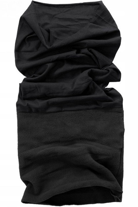 Універсальний Тактичний Бафф (Шарф) з флісу багатофункціональний Mil-Tec від Sturm (12217002) Black Нововолинськ - фото 2