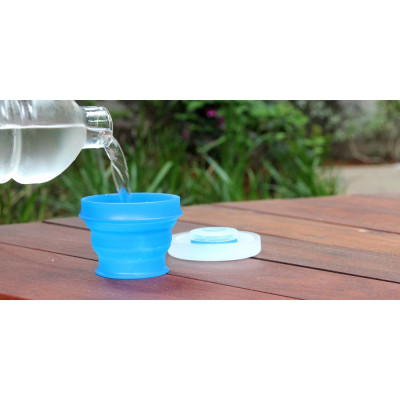 Чашка туристическая Humangear GoCup Small blue (022.0102) Винница - изображение 7