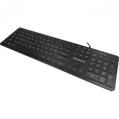 Клавиатура Defender Balance LQ LED USB UA Black (450790) Винница