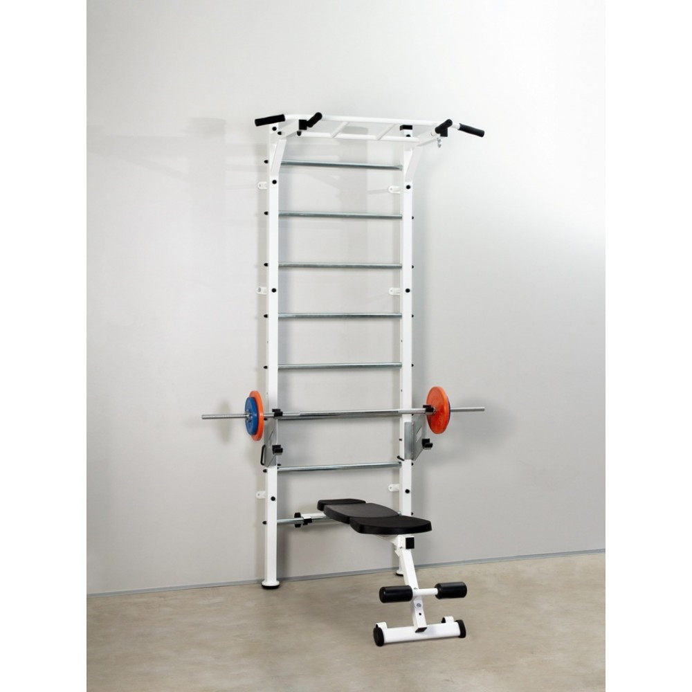 Шведська стінка спортивна Terminator White для дітей та дорослих посилена металева для всієї родини Кам'янське - фото 6