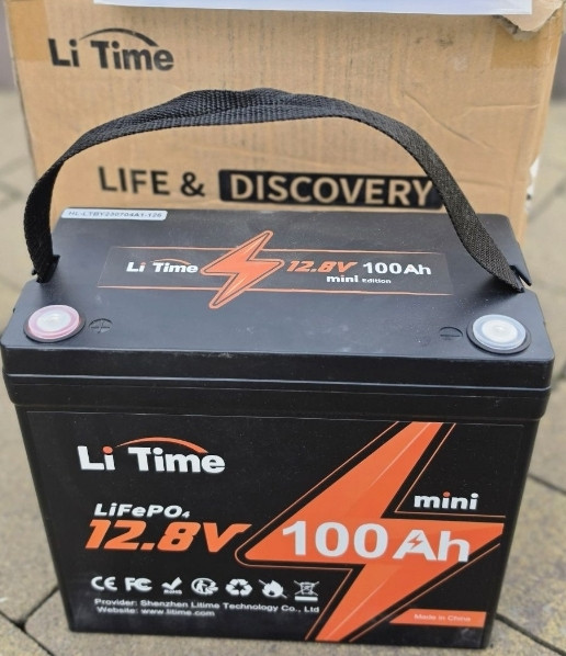 Акумулятор LI TIME lipo4 12.8v 100ah 1280wh. Харків - фото 4
