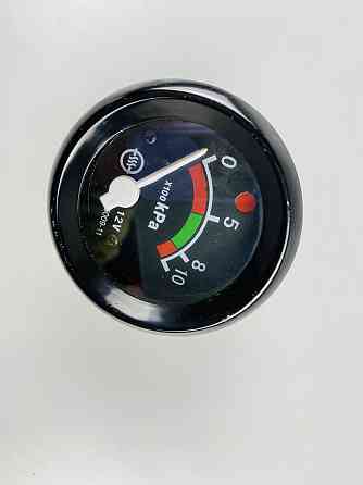 Покажчик тиску олії трактора МТЗ датчик манометр механічний 12В 0 - 10 атм Мукачево