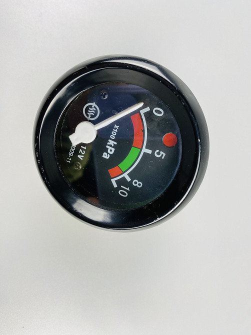 Покажчик тиску олії трактора МТЗ датчик манометр механічний 12В 0 - 10 атм Мукачево - фото 3