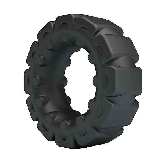 Эрекционное кольцо Crazy Bull Laiden Super Soft Silicone Cock Ring – Black Sex Aura Киев